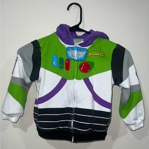 Disney Toy Story Buzz Lightyear Zip Up Hoodie Jacket